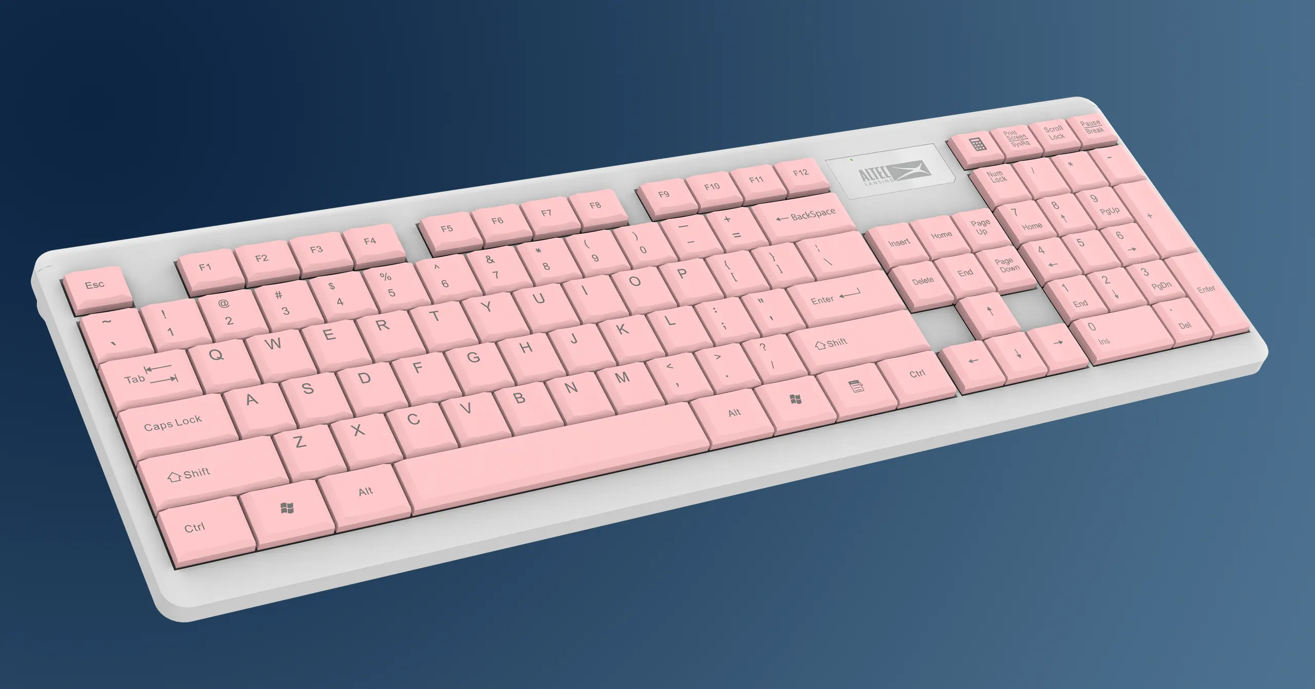 Altec Lansing ALBC6314 - 66 Keys Hot-swappable TTC switchs RGB Backlit Triple modes bluetooth5.0/USB-C/2.4Ghz wireless/wired mechanical gaming keyboard