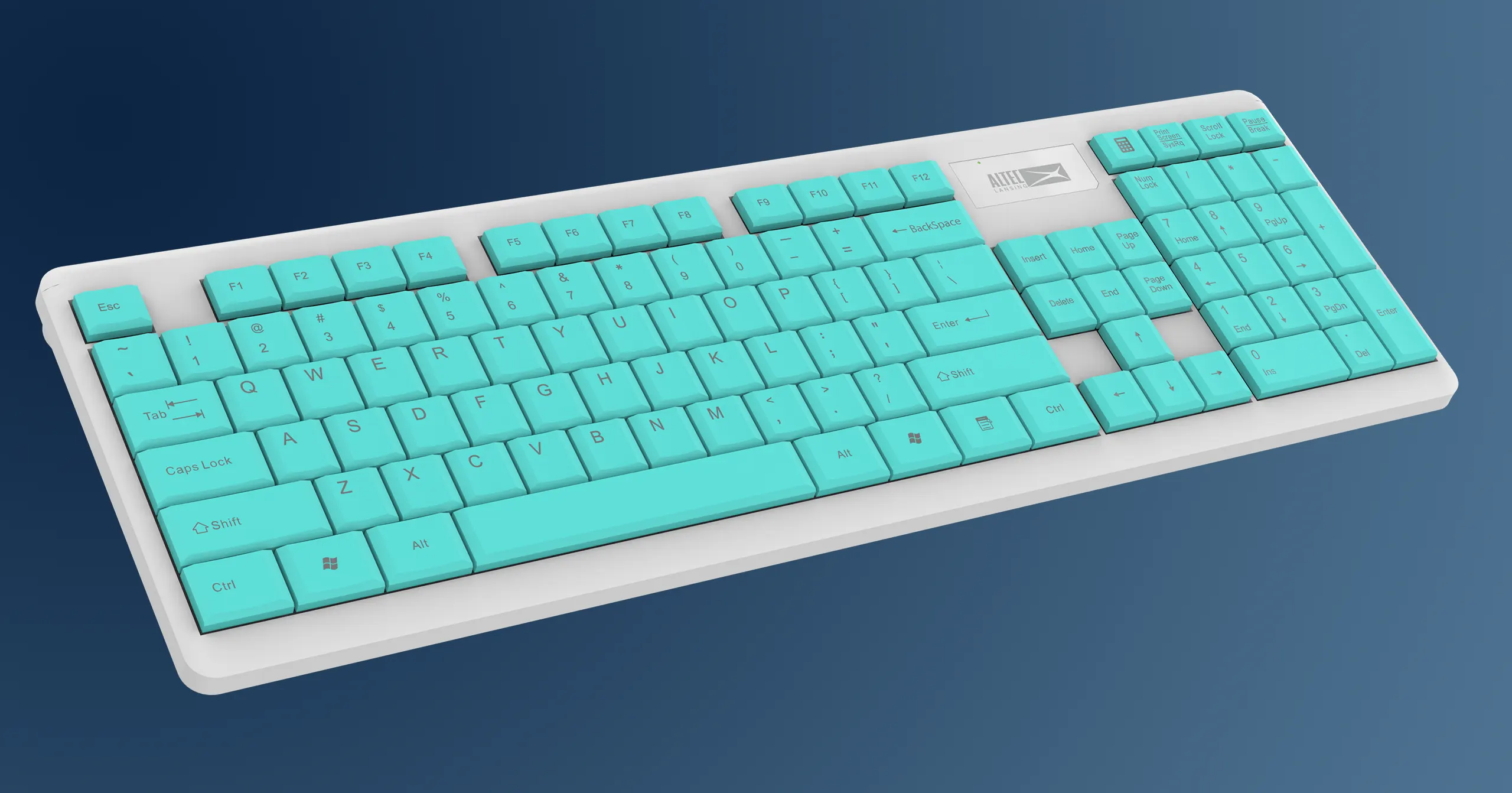 Altec Lansing ALBC6314 - 66 Keys Hot-swappable TTC switchs RGB Backlit Triple modes bluetooth5.0/USB-C/2.4Ghz wireless/wired mechanical gaming keyboard