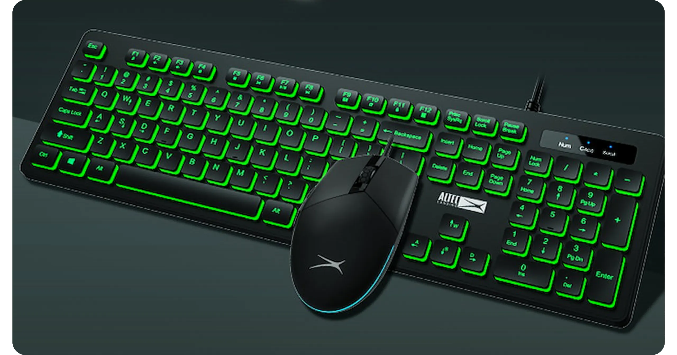 Altec Lansing ALBC8264 - 66 Keys Hot-swappable TTC switchs RGB Backlit Triple modes bluetooth5.0/USB-C/2.4Ghz wireless/wired mechanical gaming keyboard