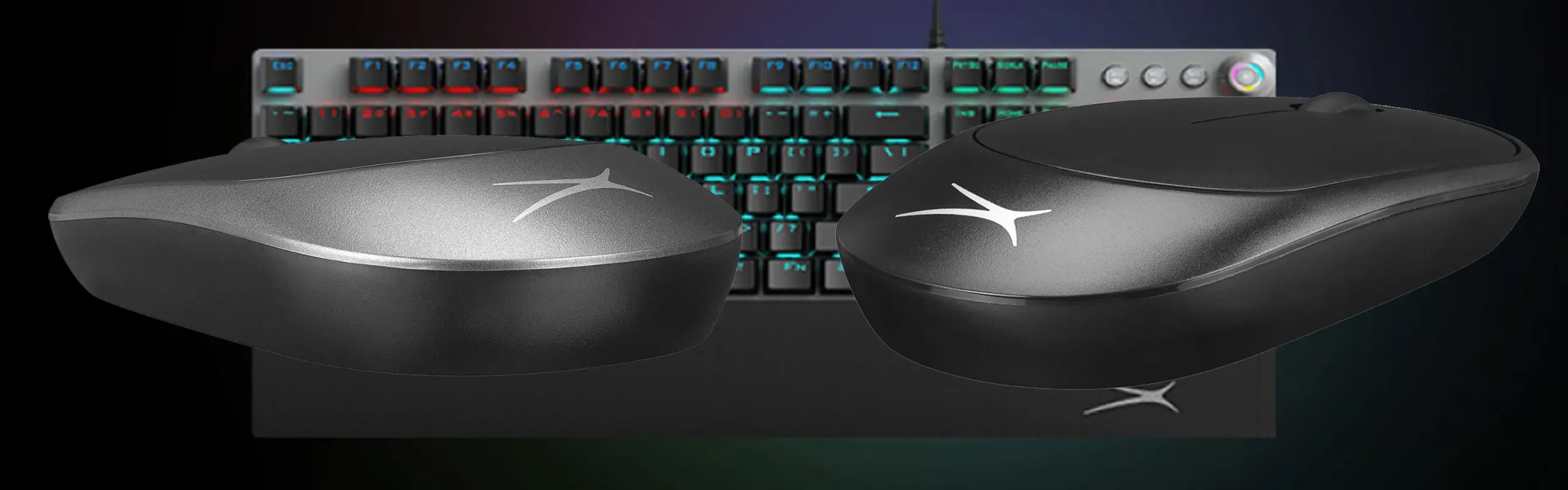 Altec Lansing ALBM7314 - Wireless Large gaming mouse for Big Hands in Ergonomic design 5-Levels Adjustable DPI with Smart Sleep mode 2.4Ghz Infrared tracking