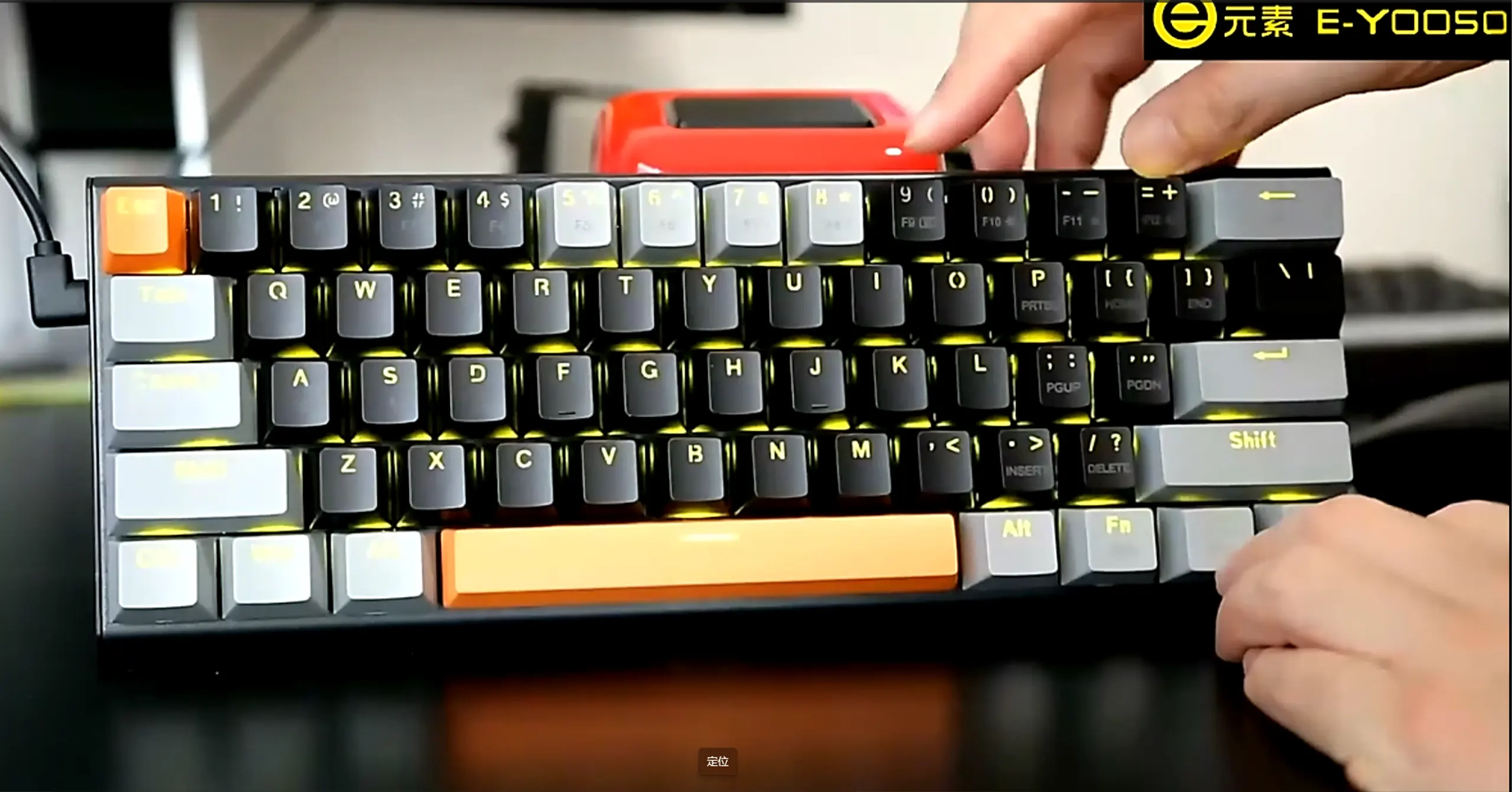 EYOOSO Z11RGB - Gaming Keyboards Wireless for Gamers in Ergonomic design with Customizable RGB lighting modes one built-in battery equipped Hot-Swappable versatile keyboard N-key Roller/2.4G/Bluetooth
