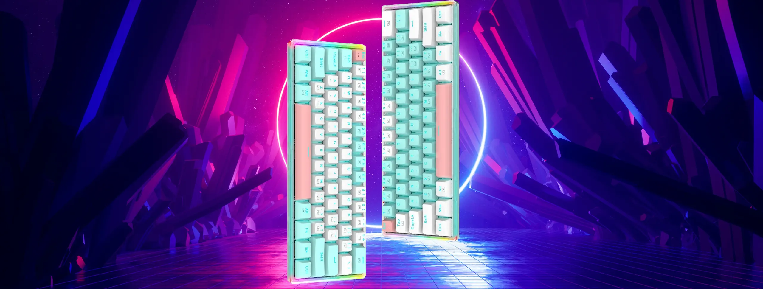 EYOOSO Z11T Mechanical Gaming Keyboard for Gamers with Ergonomic design RGB lights unique bicolor mold keycaps N-keys rollover keyboard with switches Wired USB interface